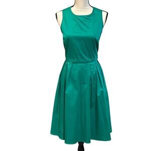 Calvin Klein Kelly Green A-line dress
